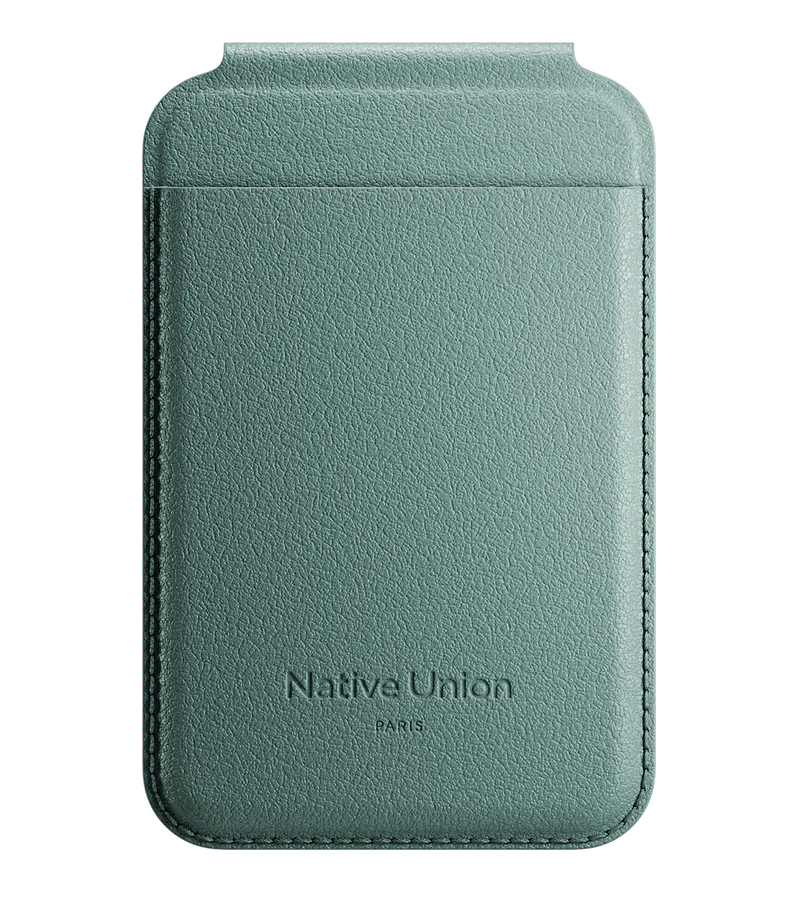 Бумажник магнитный Native Union Active Wallet Stand Magnetic Slate Green (ACT-GRN-WAL)