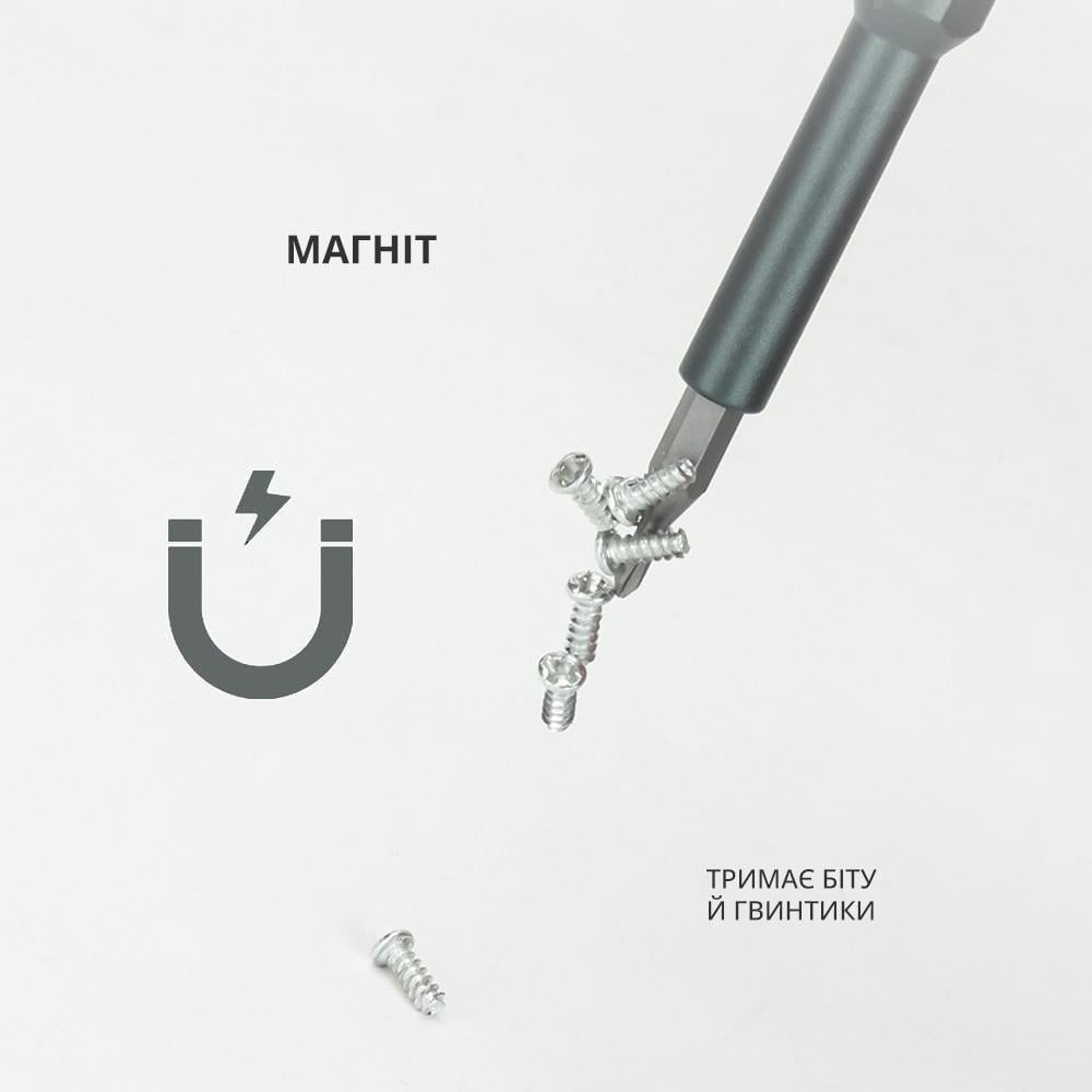 Набор отверток 63в1 для точных работ по ремонту мобильных телефонов/ноутбуков (14586711) - фото 5