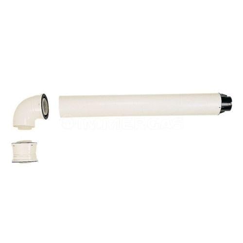 Комплект коаксиального дымохода Immergas 80/125 конденсационных котлов (9170602)