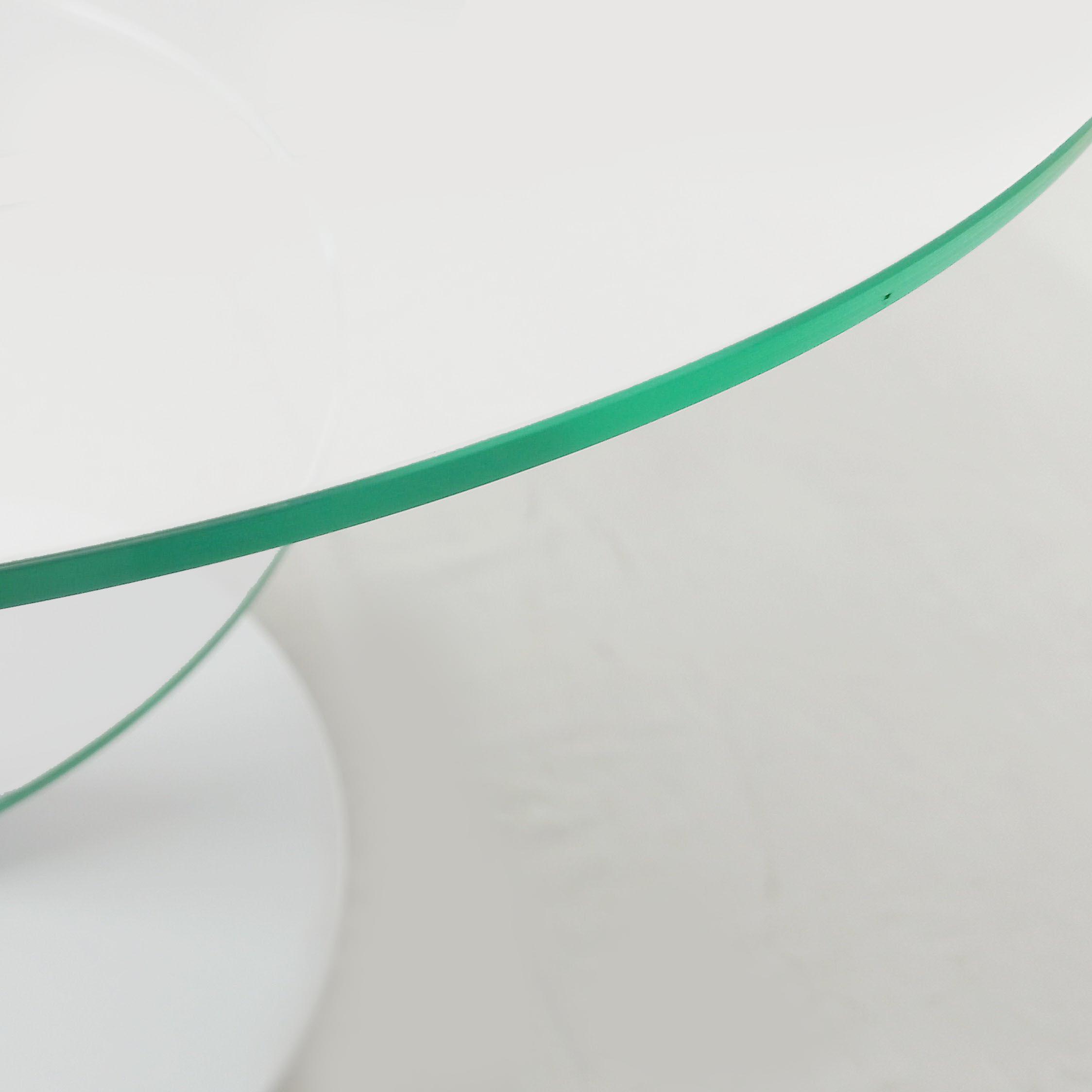 Стол журнальный стеклянный Commus Bravo Light O satin-white-alm60 Белый (444820248) - фото 7 Стол журнальный стеклянный Commus Bravo Light O satin-white-alm60 Белый (444820248) - фото 7