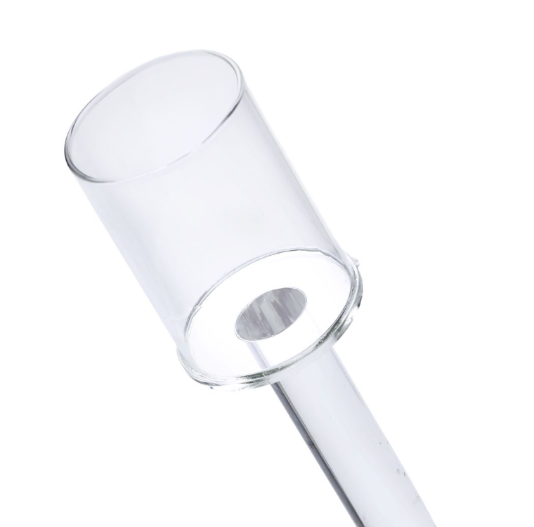 Свічник скляний високий Cylinder 31 см Прозорий - фото 3 Свічник скляний високий Cylinder 31 см Прозорий - фото 3