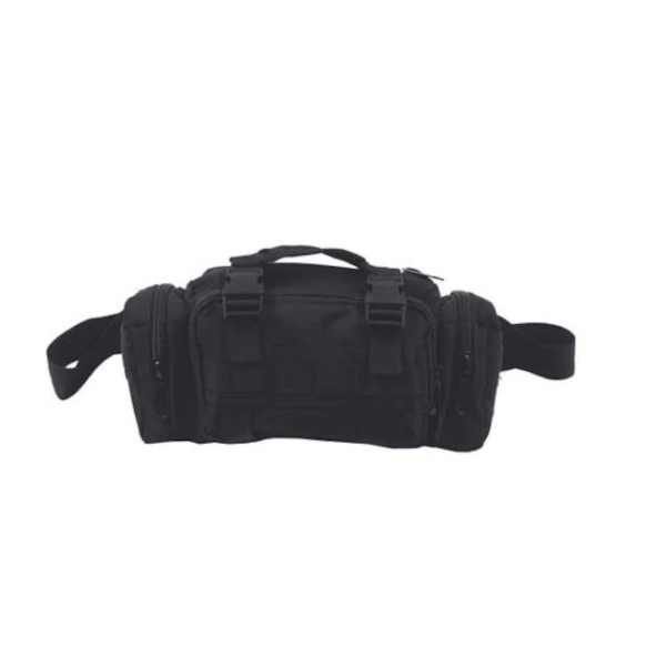 Сумка на пояс MFH Buttpack 3л 225х65х160 мм Black (30703A)