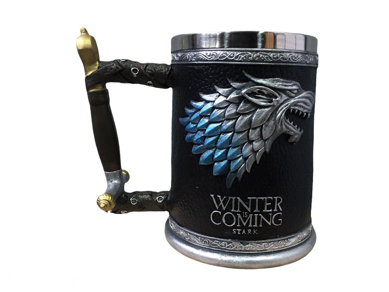 ᐉ Чашка Игра Престолов Winter Is Coming Stark 3D Дом Старк 600 мл • Купить  в Киеве, Украине • Лучшая цена в Эпицентр