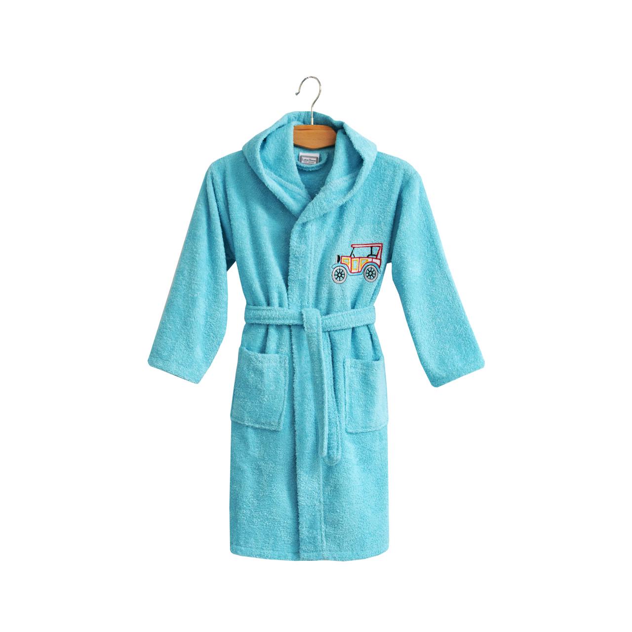 Халат детский Lotus Car 13-14 лет Бирюзовый (svt-2000022277556) Халат детский Lotus Car 13-14 лет Бирюзовый (svt-2000022277556)