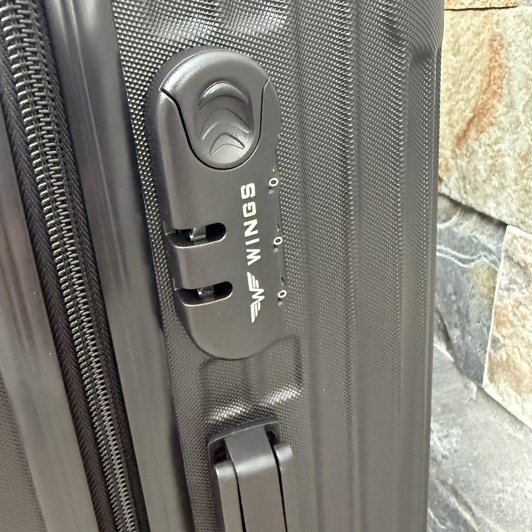 Валіза Wings TR058 дорожня M Чорний (30631211) - фото 5 Валіза Wings TR058 дорожня M Чорний (30631211) - фото 5