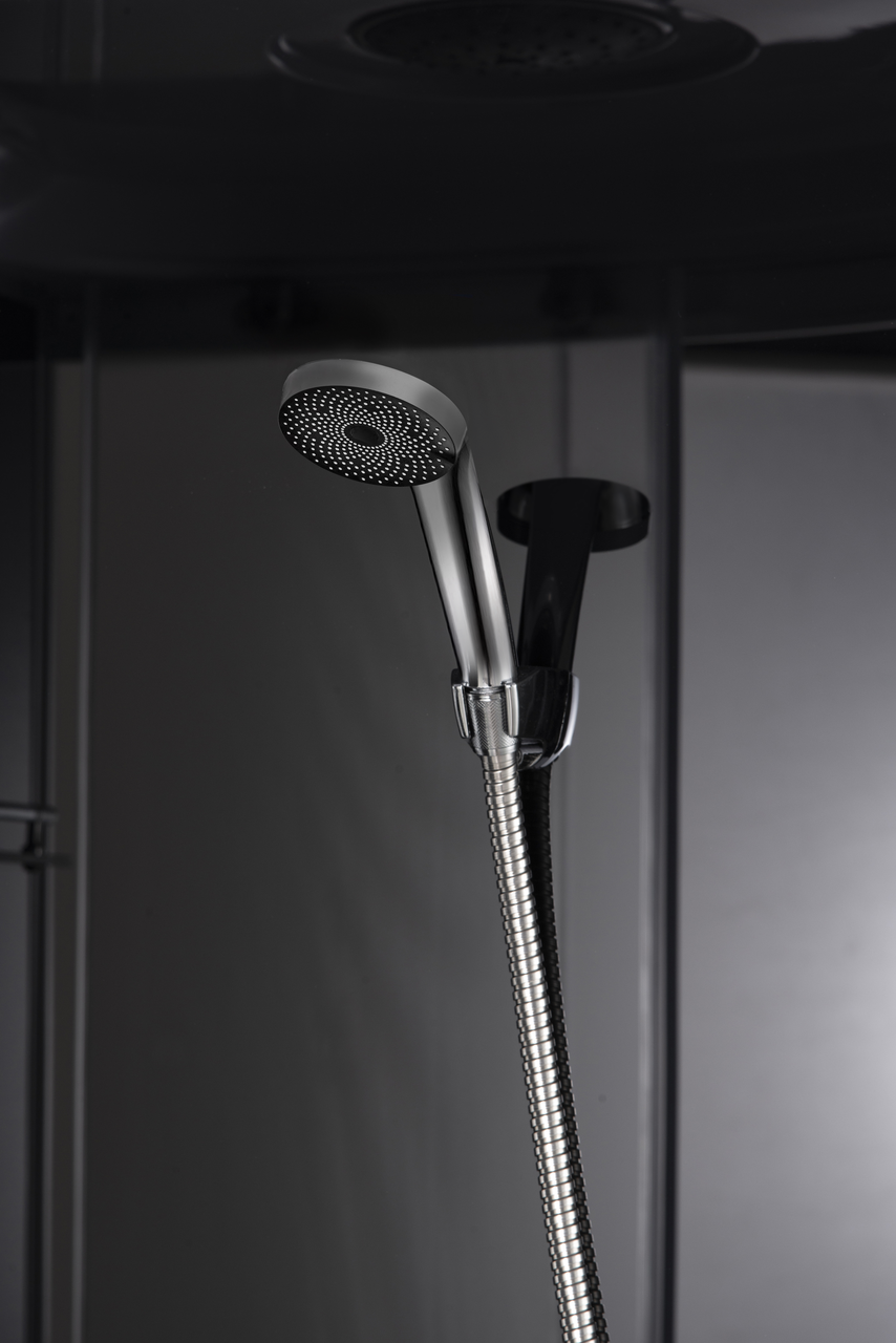 Бокс душевой MIXXUS STRONG SBH02-90x90x215-GR с гидромассажем низкий поддон Satin (MI6891) - фото 3 Бокс душевой MIXXUS STRONG SBH02-90x90x215-GR с гидромассажем низкий поддон Satin (MI6891) - фото 3