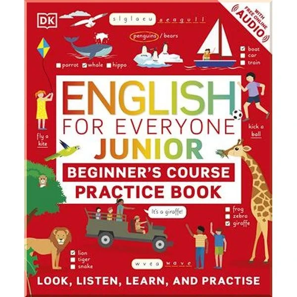 Рабочая тетрадь English for Everyone Junior: Beginner's Practice Book