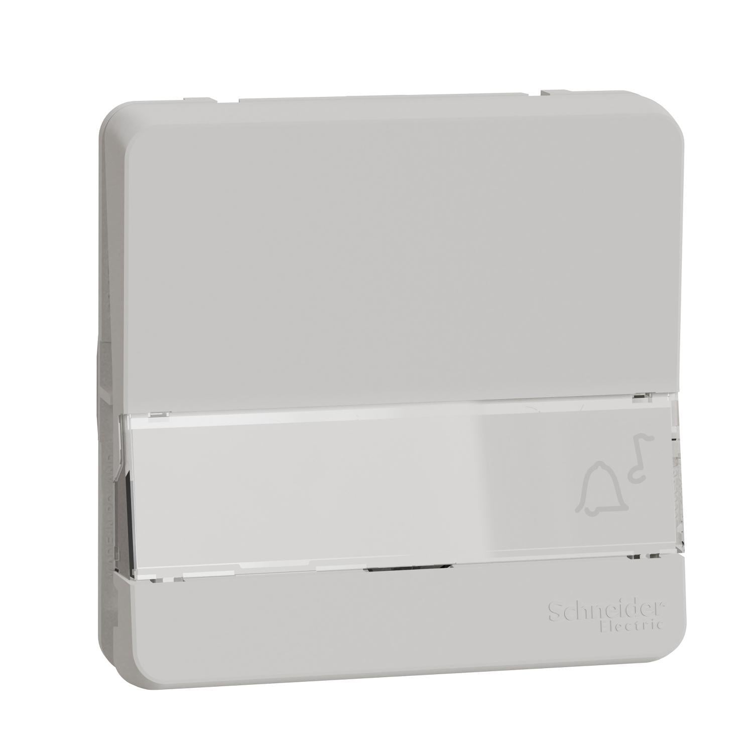 Механізм кнопкового вимикача Schneider Electric Mureva Styl з полем для маркування IP55 Білий (MUR39129) Механізм кнопкового вимикача Schneider Electric Mureva Styl з полем для маркування IP55 Білий (MUR39129)