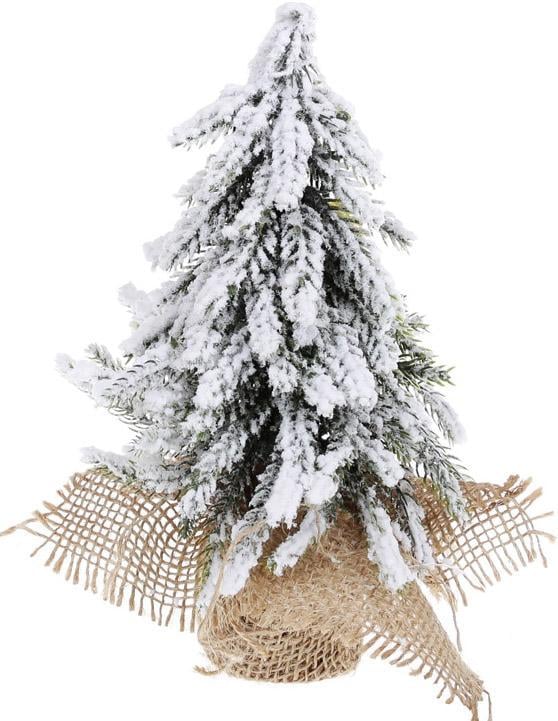 Ялинка декоративна снігова у мішечку 12х12х20 см Ялинка декоративна снігова у мішечку 12х12х20 см