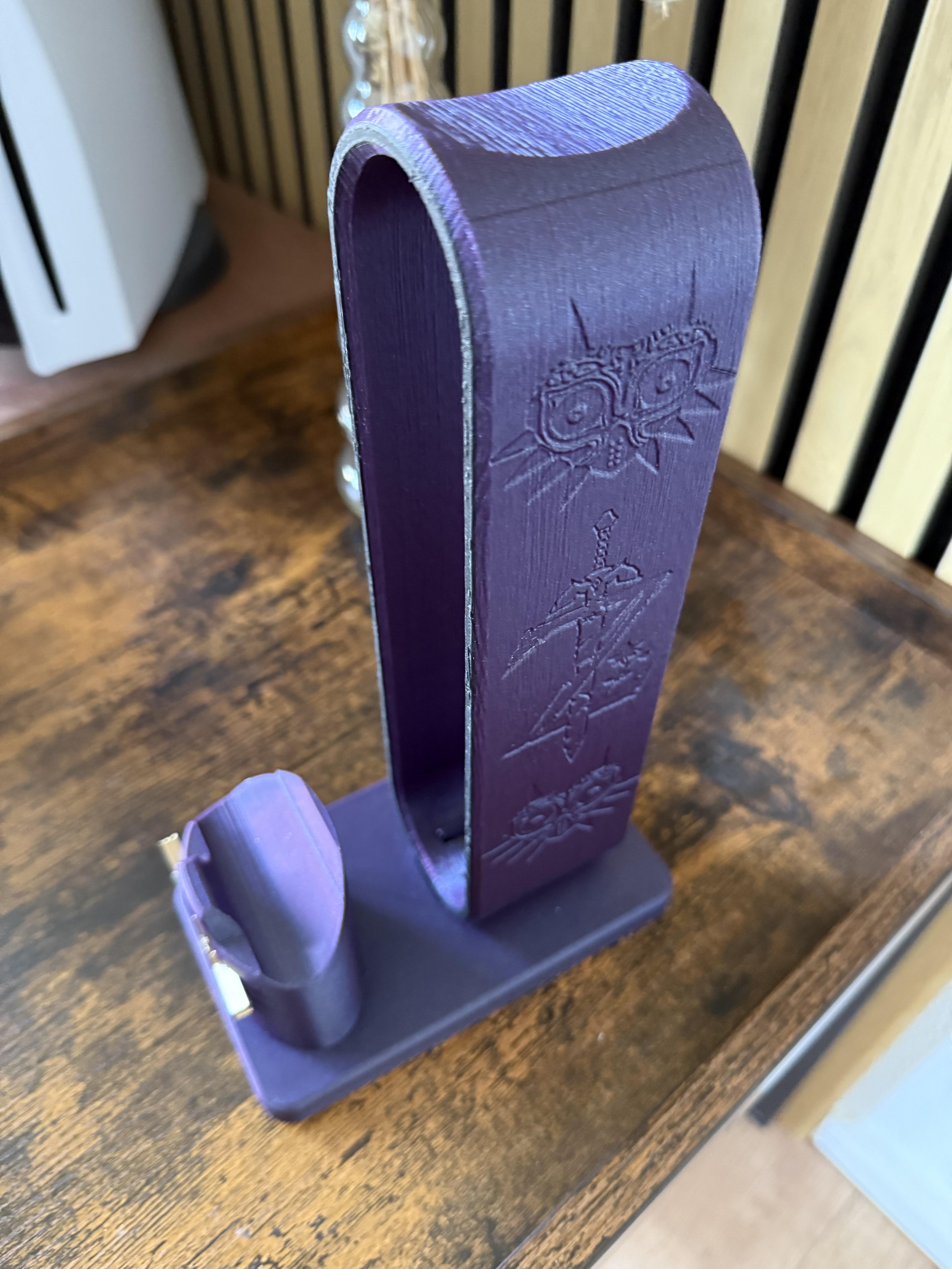 Подставка для наушников и геймпада The Legend of Zelda Edition универсальная Фиолетовый (0761-1)