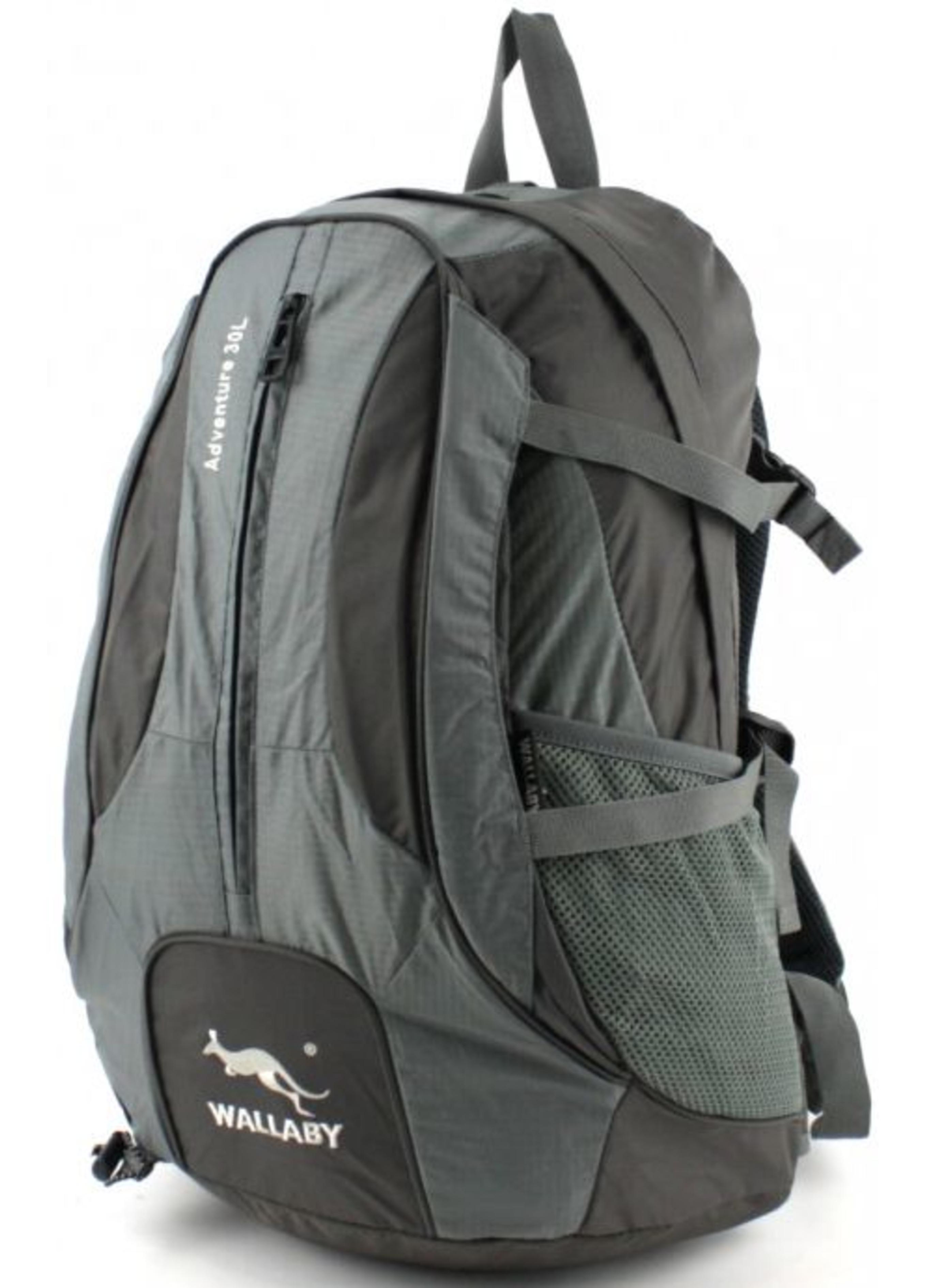 Велорюкзак Wallaby 30 л Сірий (Е640 grey)