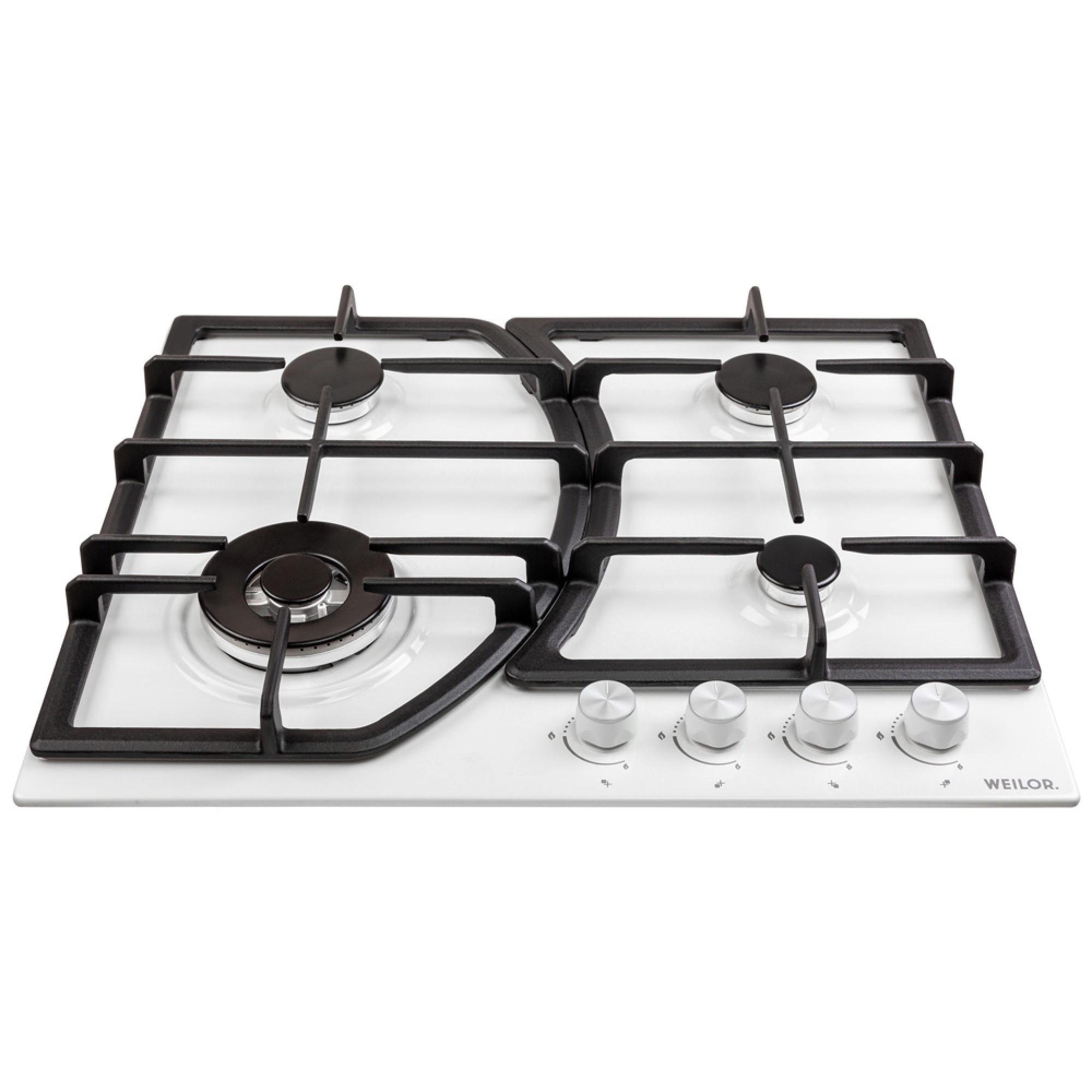 Варочная поверхность газовая WEILOR GM W 644 WH - фото 2 Варочная поверхность газовая WEILOR GM W 644 WH - фото 2