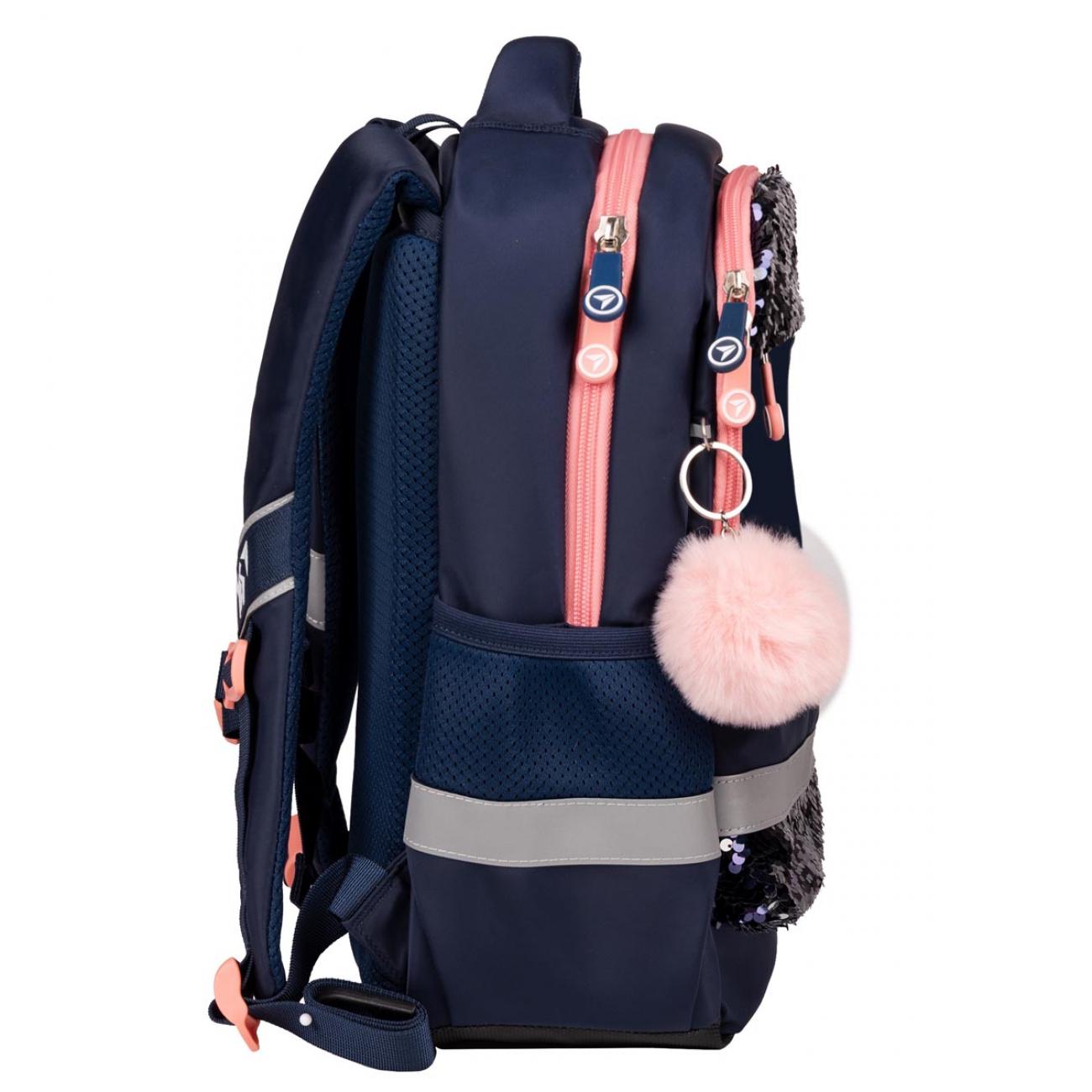 Школьный рюкзак с чехлом от дождя YES Be Like a Cat S-52 Ergo (559885) - фото 2 Школьный рюкзак с чехлом от дождя YES Be Like a Cat S-52 Ergo (559885) - фото 2