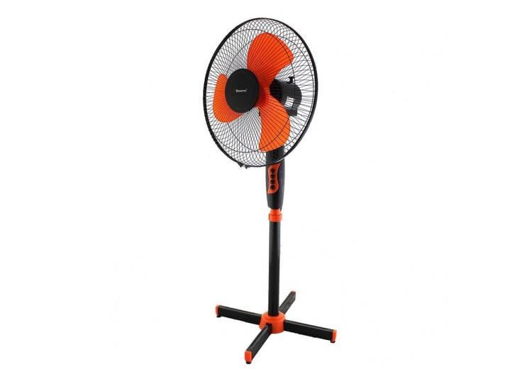 Вентилятор напольный Wimpex WX-1611 Черно-оранжевый