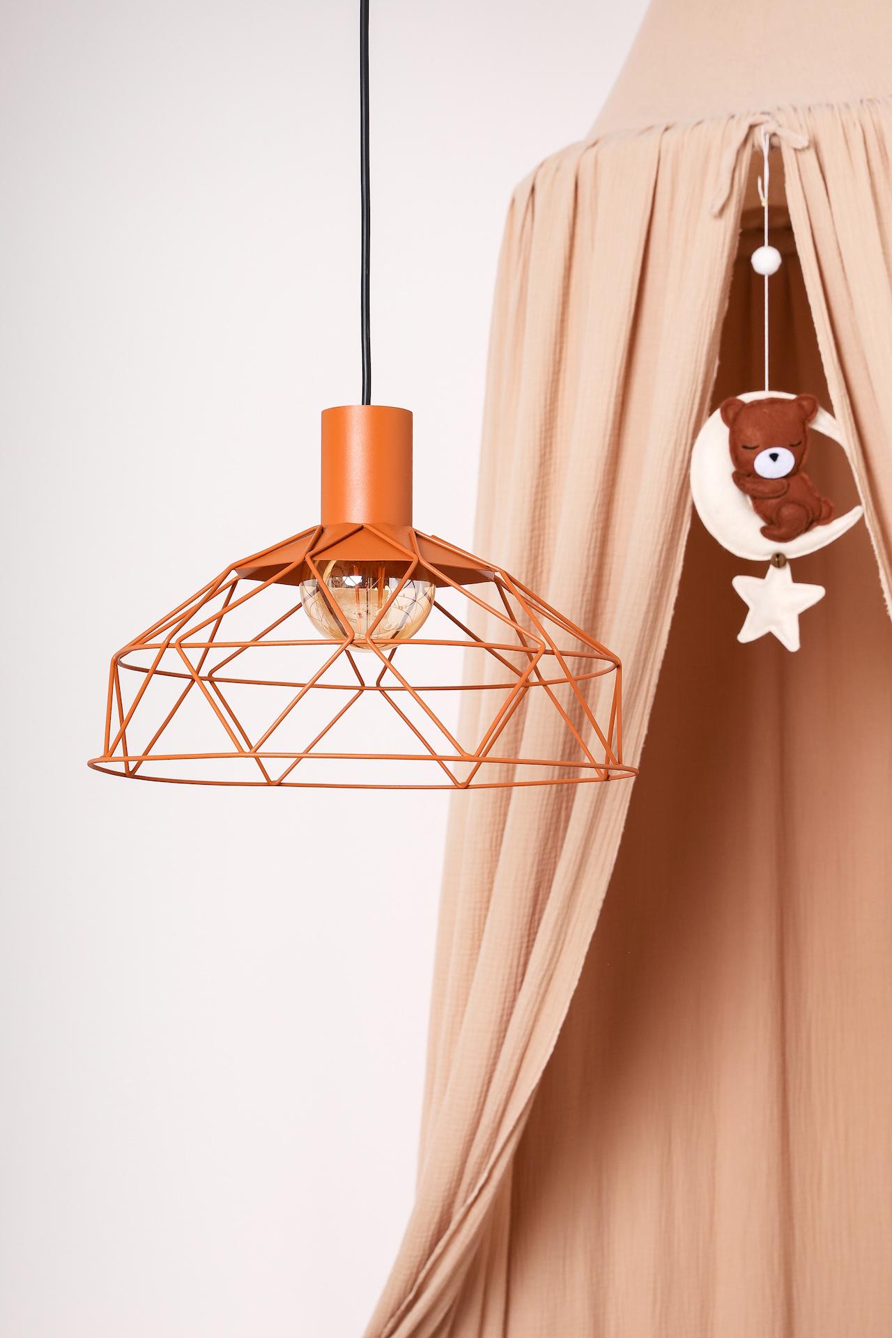 Люстра подвесная Orvix P360 8023 Orange/Brown (3041379) - фото 2