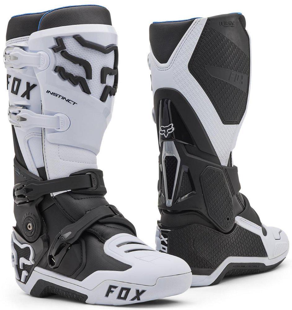 Мотоботы Fox INSTINCT Boot р. 9,5/42,5 White (46189)
