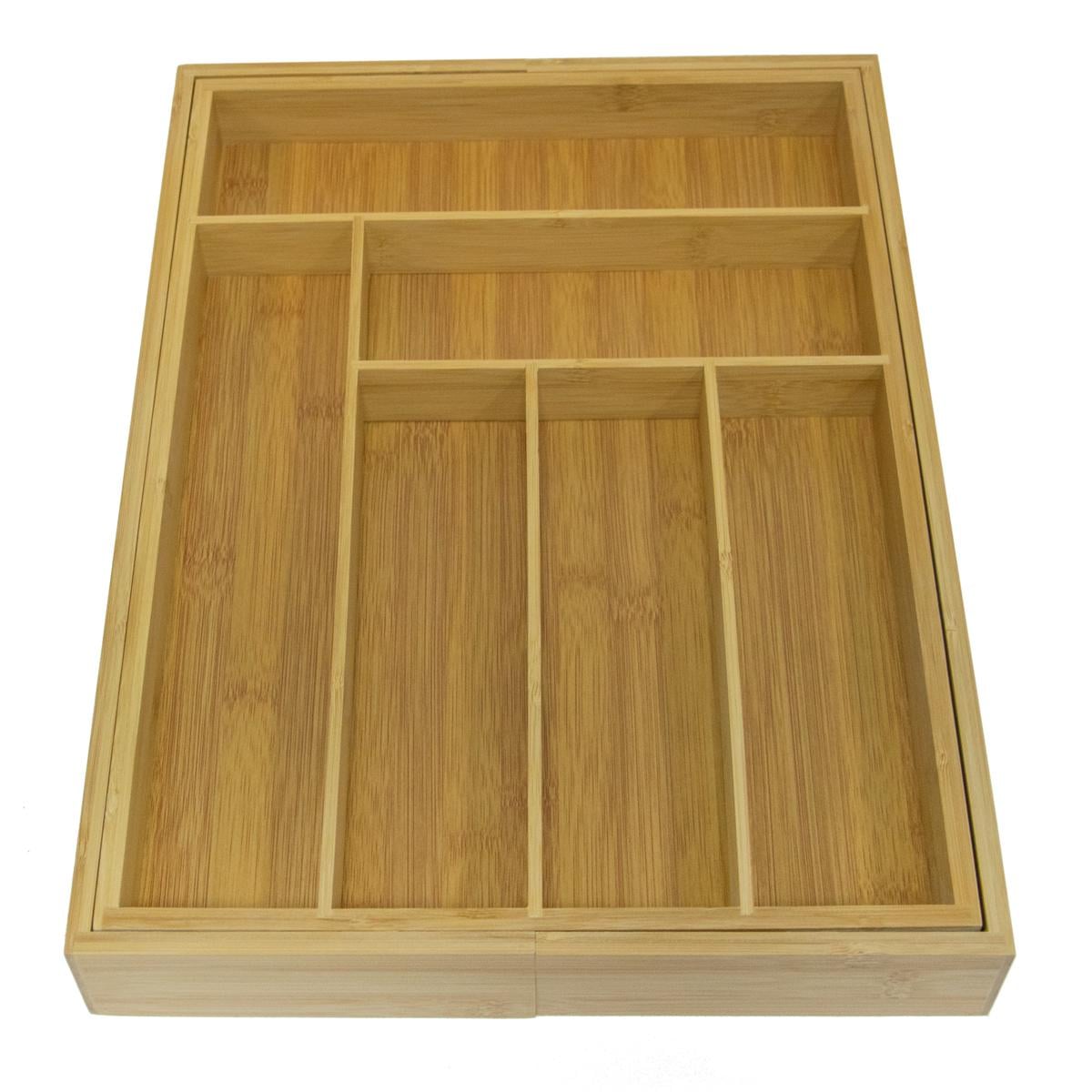 Органайзер для столовых приборов из бамбука Brown (1009716) Органайзер для столовых приборов из бамбука Brown (1009716)