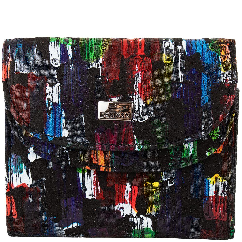 Гаманець жіночий шкіряний DESISAN 4206 Різнобарвний - фото 2