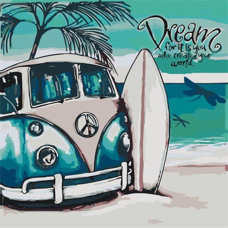 Картина по номерам Идейка Иды по мечте 40x50 см (skl-КНО2728)