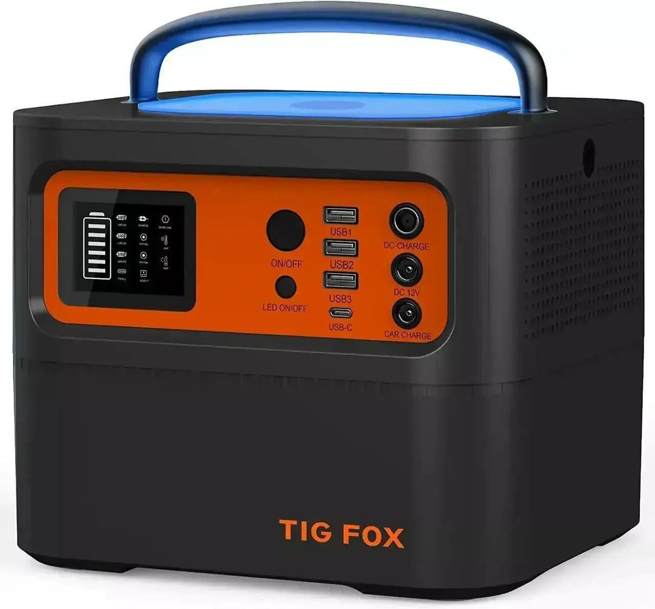 Зарядная станция портативная Tig Fox T500 850 Вт (100484)