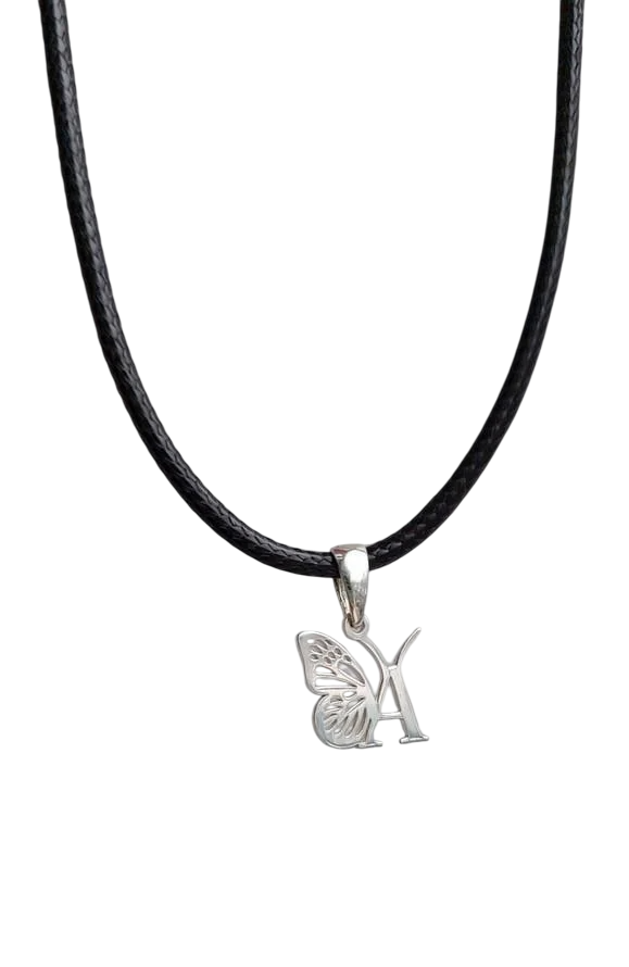 Кулон срібло Буква Метелик 925 проба (2571090378)