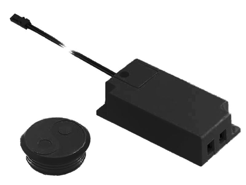 Выключатель сенсорный GTV CCT беспроводной 12V 60W Черный (5122)