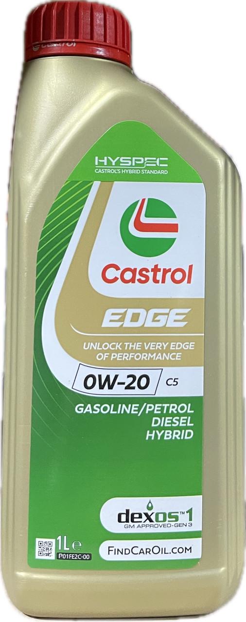 Моторное масло Castrol Edge 0W-20 C5 1 л (15F6E6) Моторное масло Castrol Edge 0W-20 C5 1 л (15F6E6)