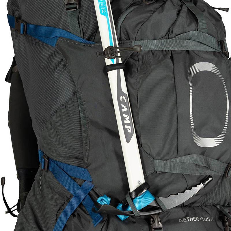 Рюкзак туристический Osprey Aether Plus 70 л L/XL Eclipse Grey (009.2433) - фото 5