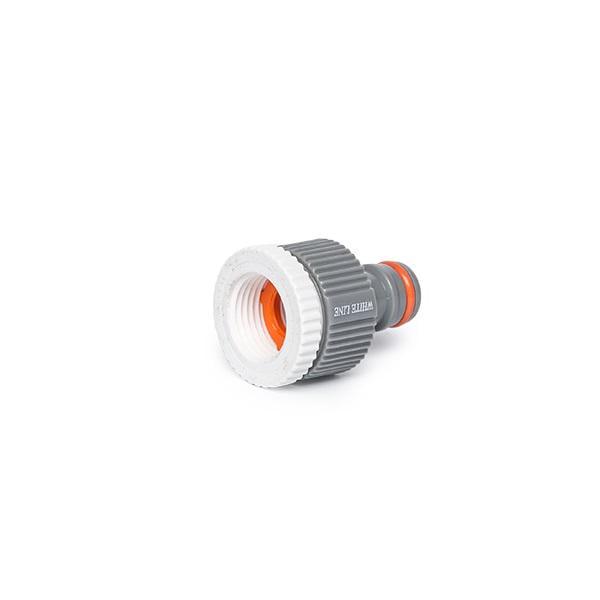 Адаптер редукційний Bradas на кран внутрішнім різьбленням 1/2"/3/4" White (WL-2198)