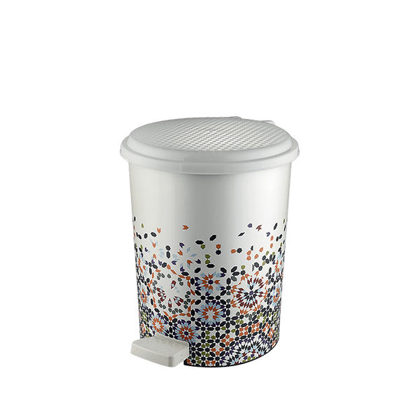 Відро для сміття з педаллю Elif plastik Мозаїка 17 л (1249591792)