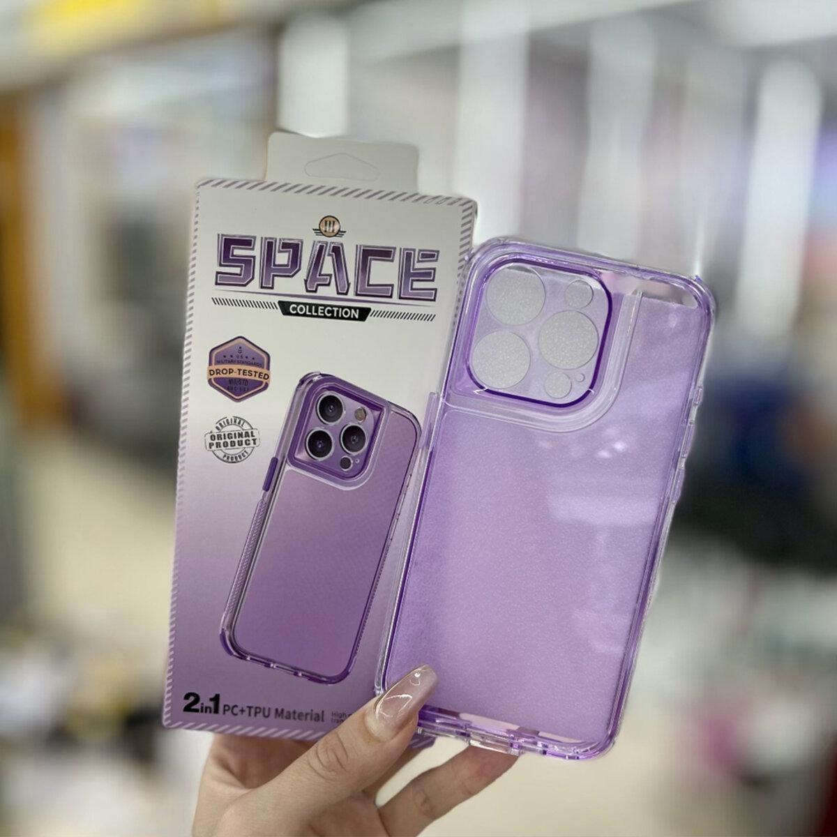 Противоударный Чехол Space III для смартфона  Apple Iphone 15  Purple