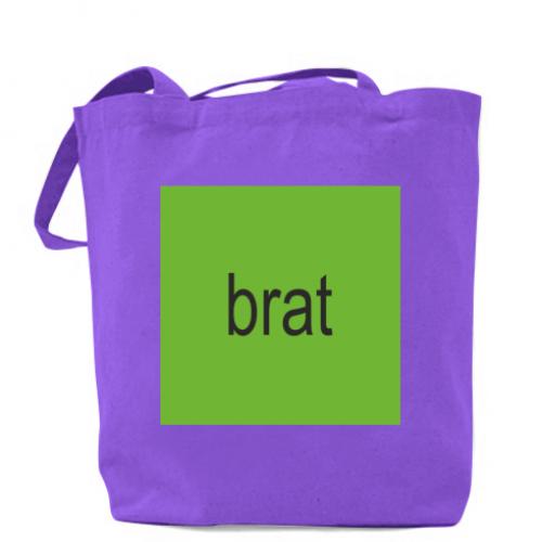 Шопер brat 41х37 см Фиолетовый (17909873-15-204322)