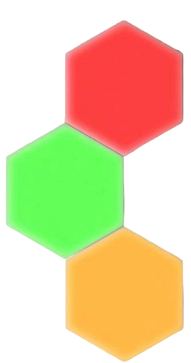 Набор из трех ламп LED с пультом и таймером отключения RGB (ws29511-1)