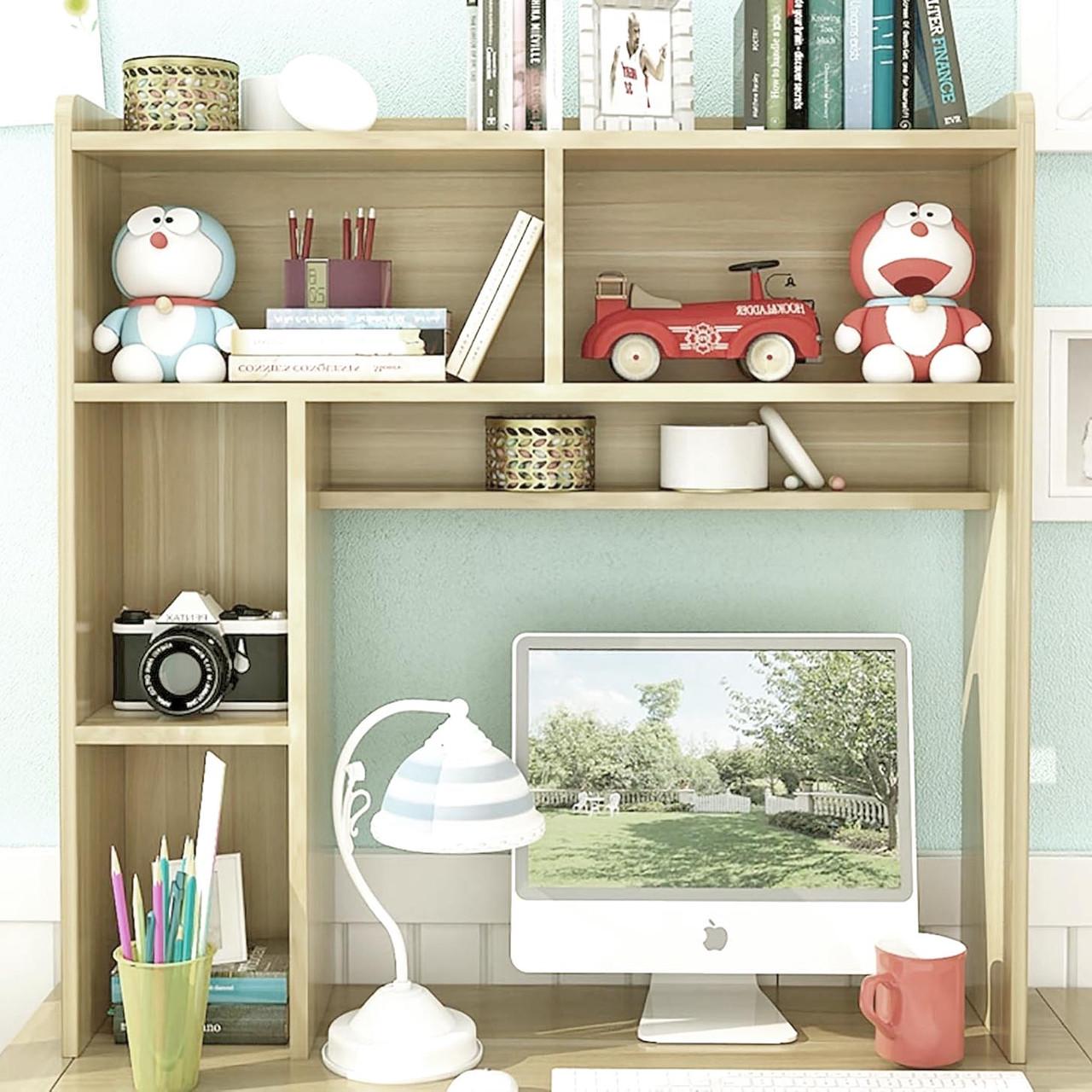 Полка-надстройка настольная из дерева Семара бланже (АКД-014901)