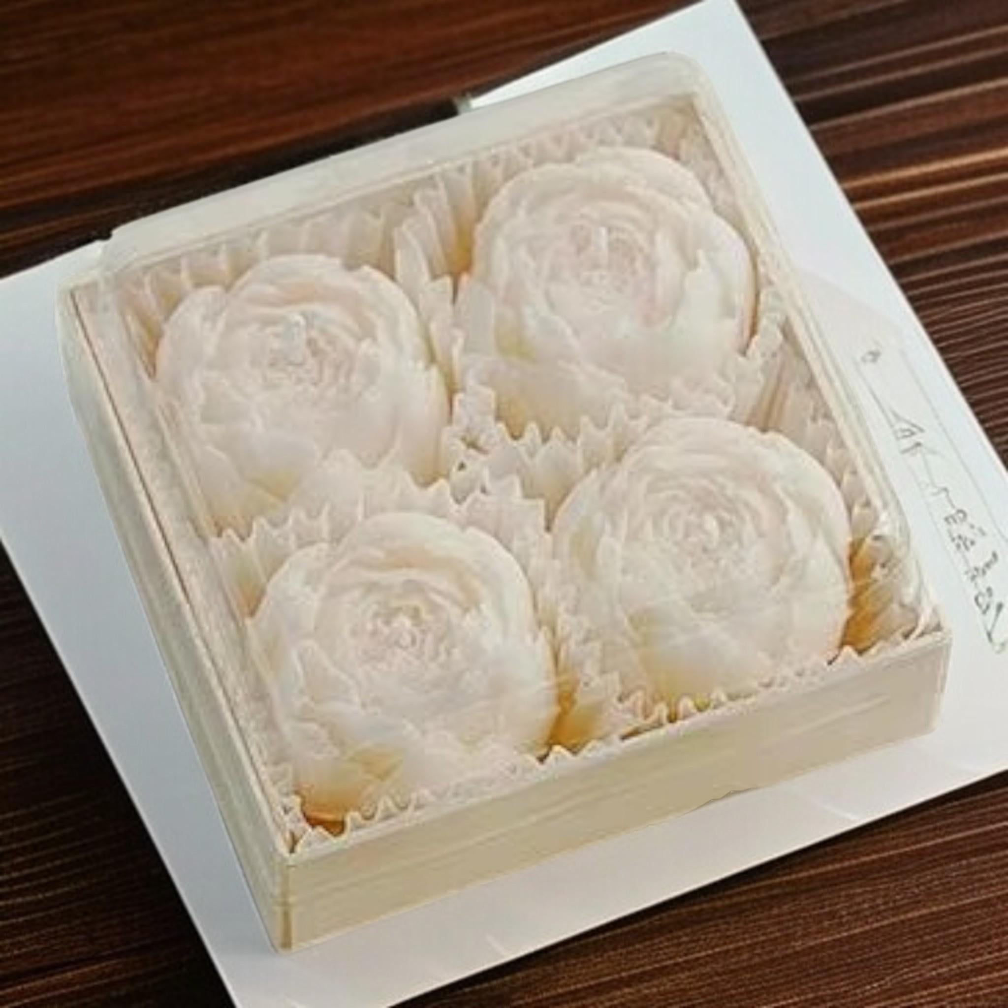 Свеча JYX-Tulip Белая орхидея YS-278 форма розы (31216890)