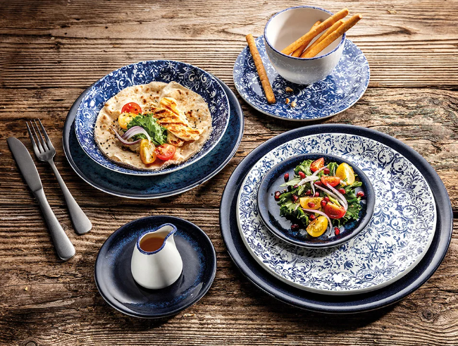 Салатник Steelite Ink Legacy 25,25 см Blue (17640569) - фото 2 Салатник Steelite Ink Legacy 25,25 см Blue (17640569) - фото 2