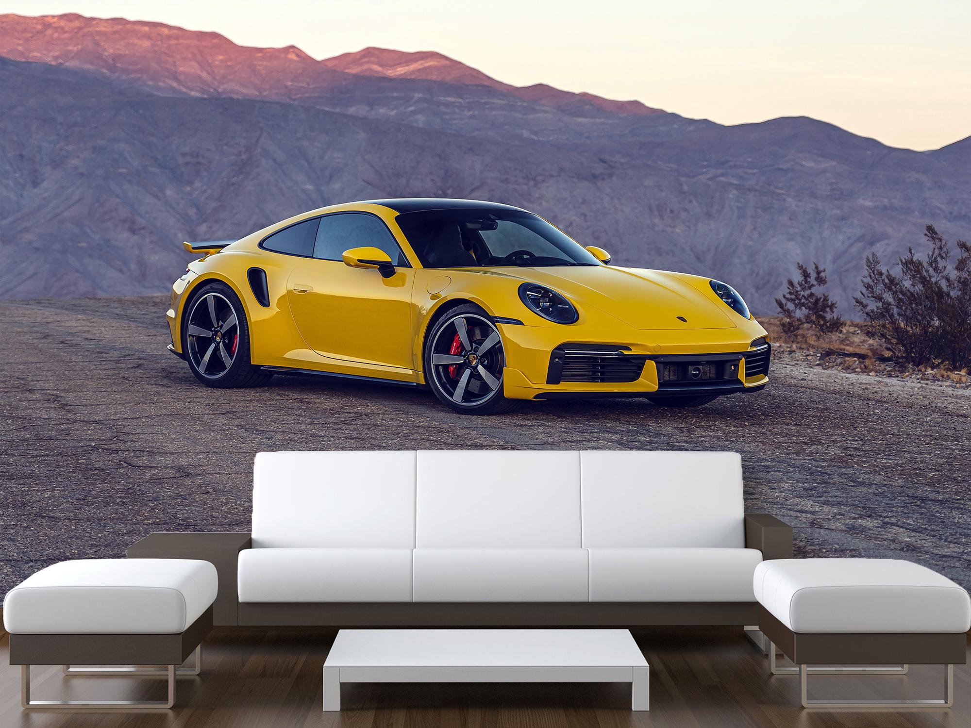 Фотообои флизелиновые 3д Upstream Porsche 153х230 см (S5CAR-013/3)