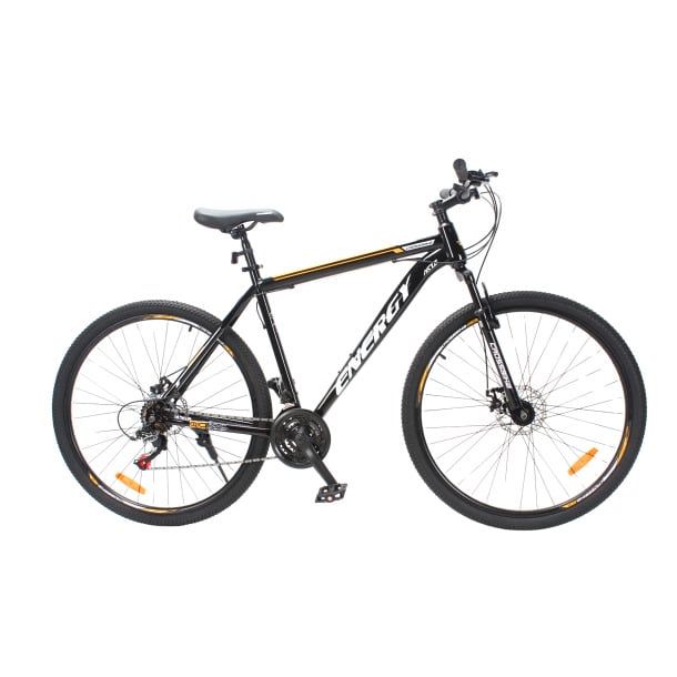 Велосипед CrossBike 29" Energy 2025 Рама 21" Black/Orange