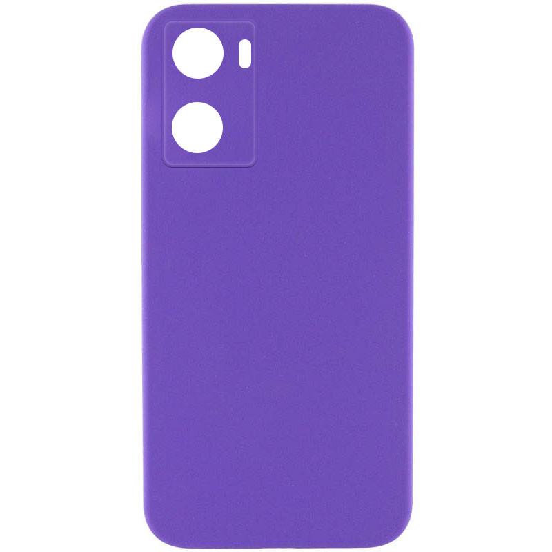 Противоударный чехол Silicone Cover Lakshmi Full Camera (AAA) для Oppo A57s / A77s Фиолетовый / Amethyst