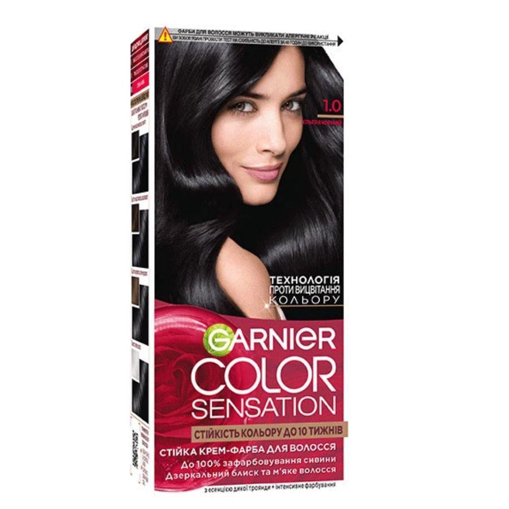 Крем-краска для волос Garnier Sensation Color оттенок 1.0