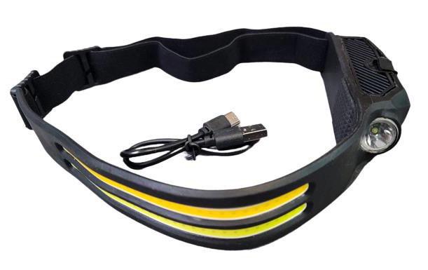 Фонарь налобный аккумуляторный COBA CB-689-2 с сенсором (1975934538)