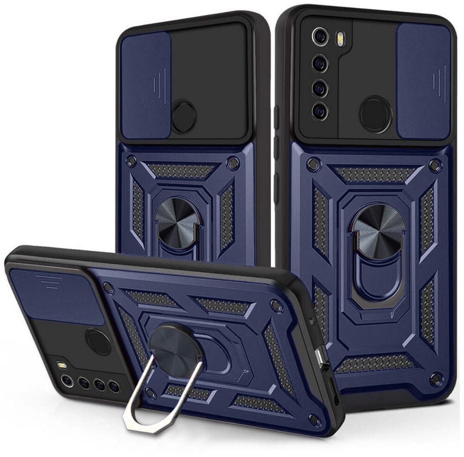 Чохол із захистом камери 3DGuard Xiaomi Redmi Note 8 2021 Blue (32504-28)