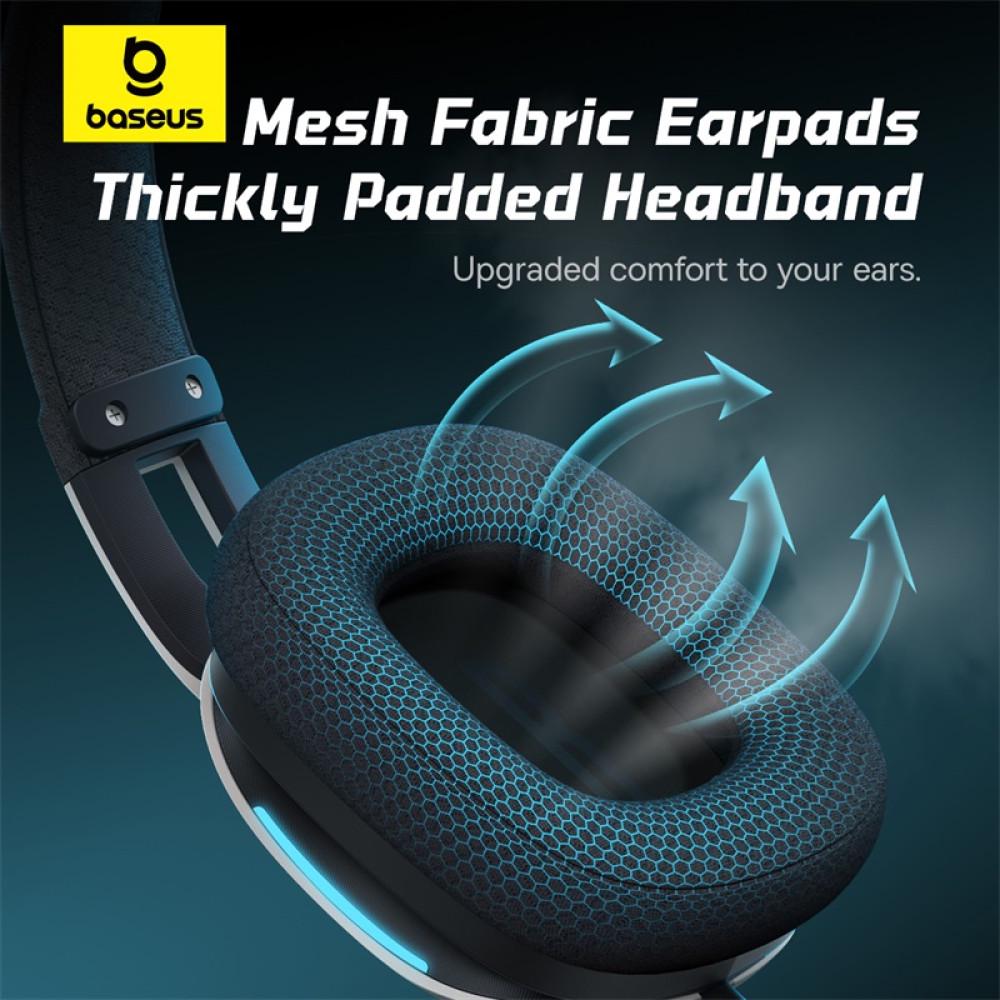 Гарнитура игровая BASEUS GoPlay 1 Max USB 7.1 для PS5/PS4/ПК с микрофоном (A00181003213-00) - фото 12