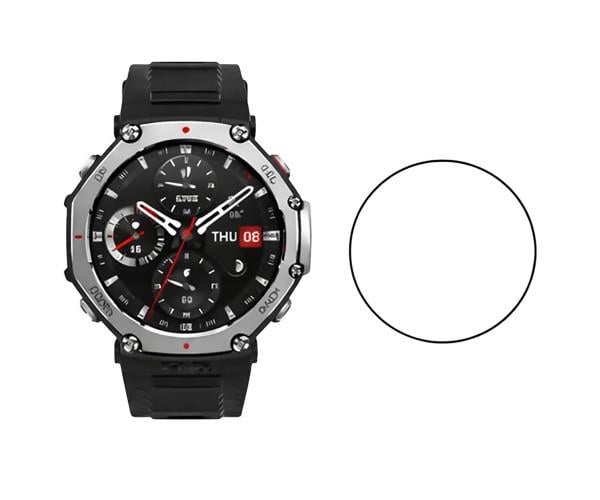 Защитное стекло SoftGlass Full Cover P ммA для смарт-часов Amazfit T-Rex Ultra
