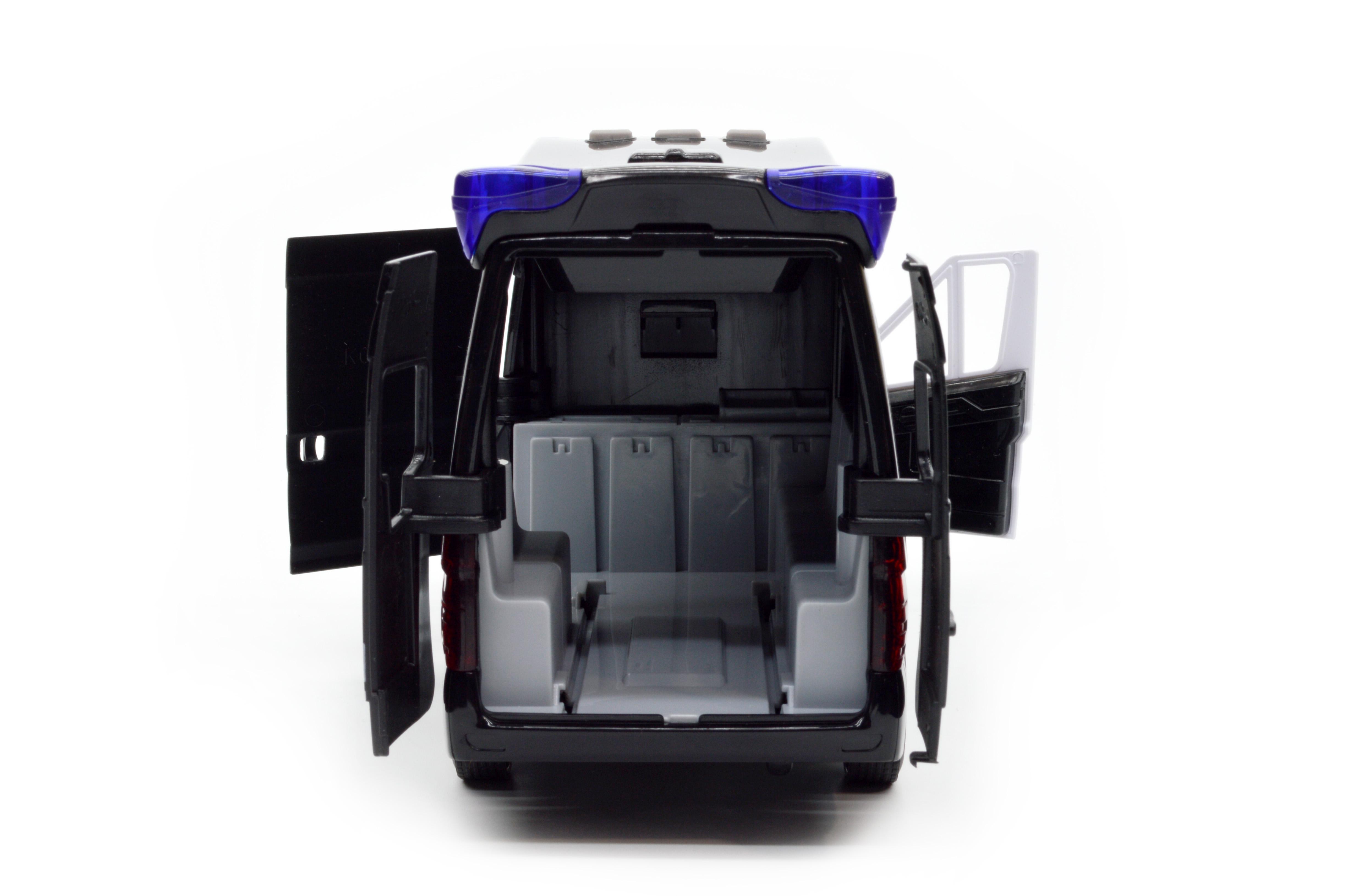 Машина полицейский фургон 666-12Р открываются все двери свет звук инерция - фото 5 Машина полицейский фургон 666-12Р открываются все двери свет звук инерция - фото 5