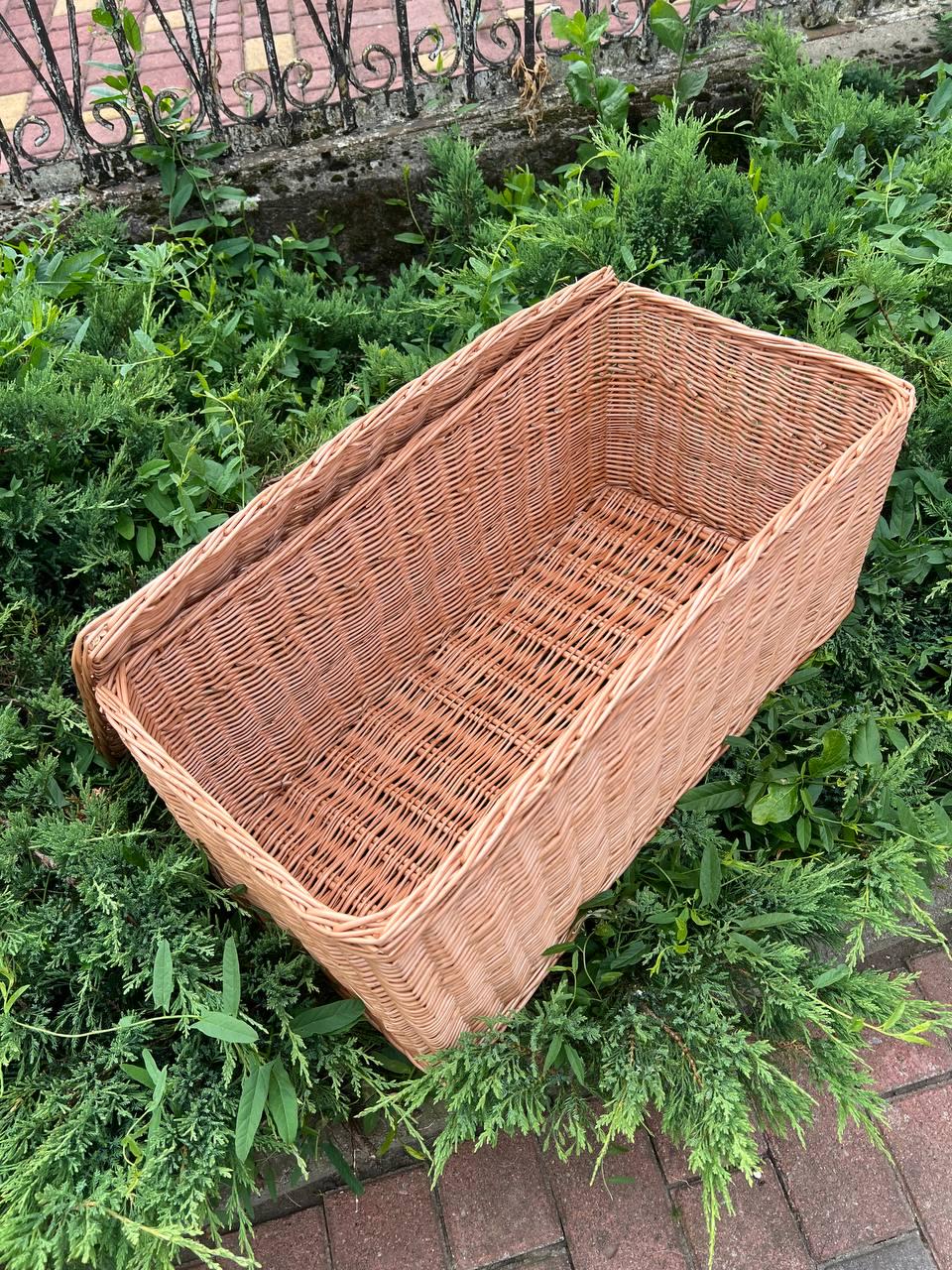 Корзина плетеная с крышкой Сімейний Затишок (27277000) - фото 4 Корзина плетеная с крышкой Сімейний Затишок (27277000) - фото 4