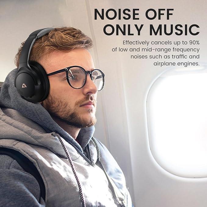 Навушники з активним шумозаглушенням 1Mii Y8 Bluetooth складні - фото 4 Навушники з активним шумозаглушенням 1Mii Y8 Bluetooth складні - фото 4