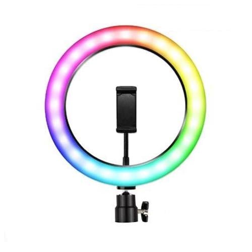 Селфі-лампа Led кільце MJ33 RGB 33 см