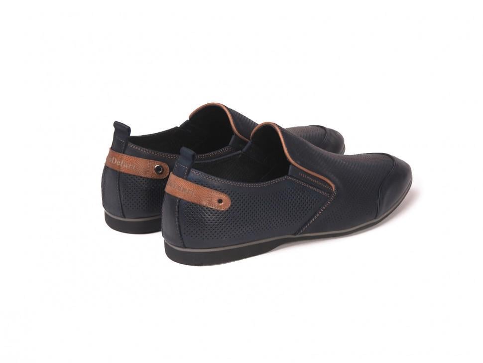 Мокасини Carlo Delari 7142051 р. 39 Темно-синій (3590) - фото 3