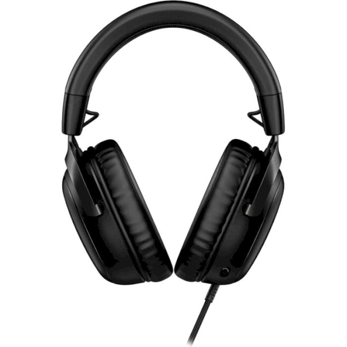 Гарнитура проводная HyperX Cloud III накладная с микрофоном 3,5 мм USB-C DTS 64 Ом Black (727A8AA) - фото 2 Гарнитура проводная HyperX Cloud III накладная с микрофоном 3,5 мм USB-C DTS 64 Ом Black (727A8AA) - фото 2